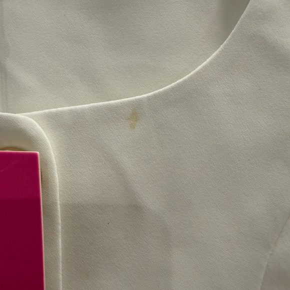 NWT Amanda Uprichard Kya Romper Small White - Picture 6 of 8